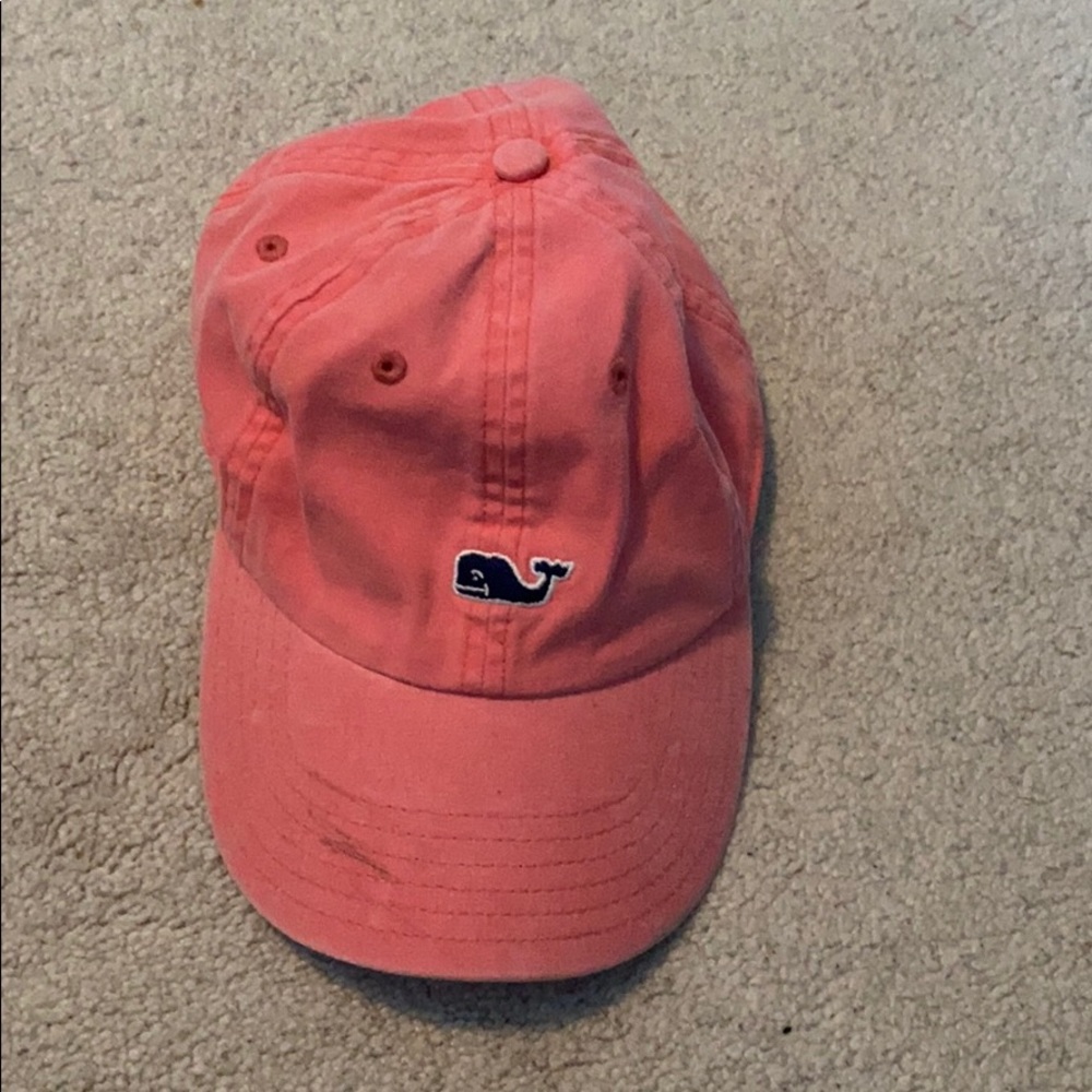Salmon Vineyard Vines baseball cap